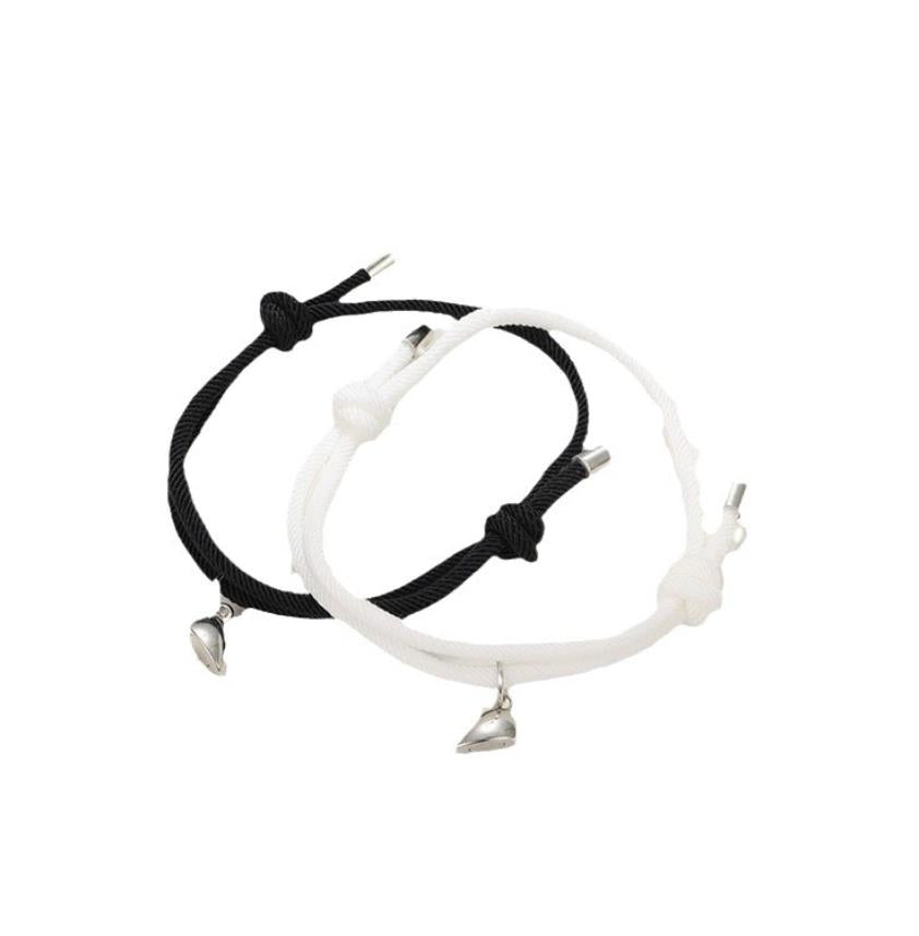 PULSERAS PARA COMPARTIR CORAZÓN IMANTADO