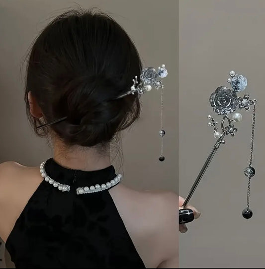 HORQUILLA PARA EL CABELLO FLOR