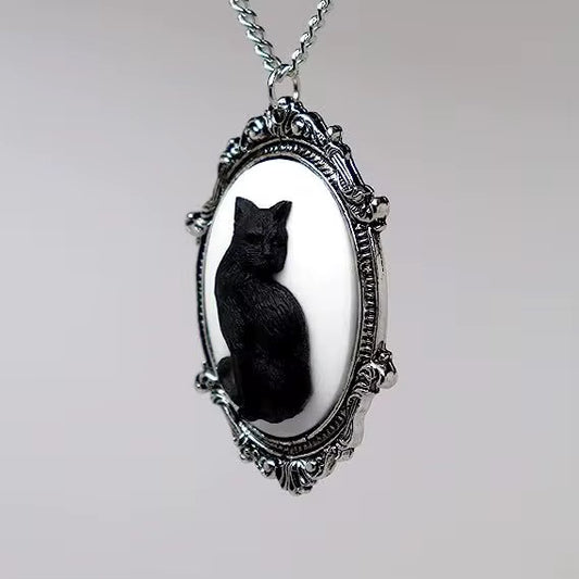 COLAR GATO NEGRO