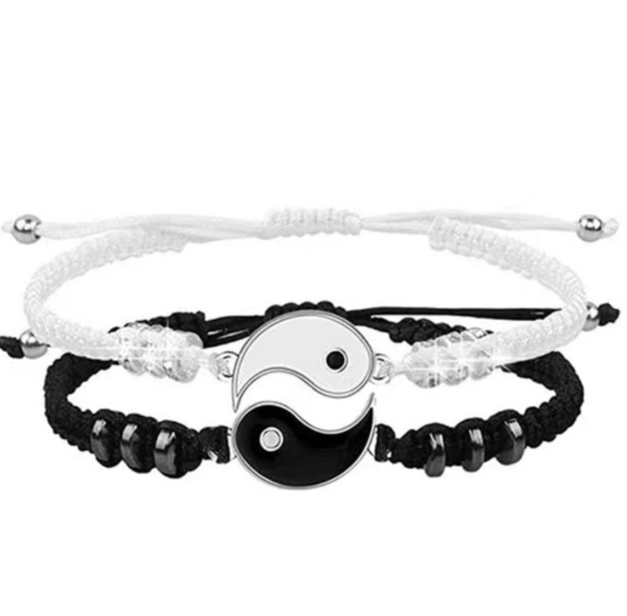 PULSERAS PARA COMPARTIR YING YANG