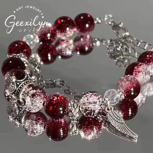 PULSERA ROJA PLUMA