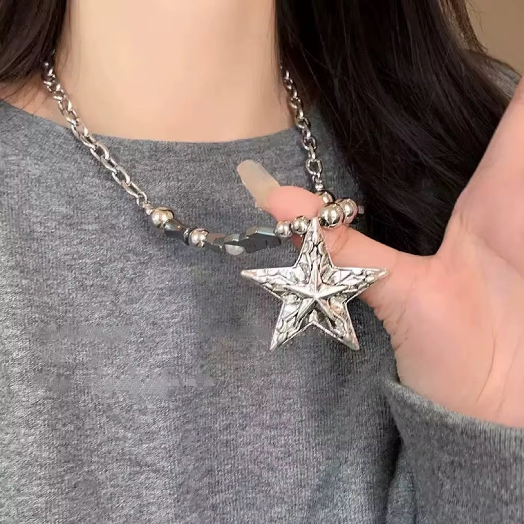 COLLAR ESTRELLA PERLAS