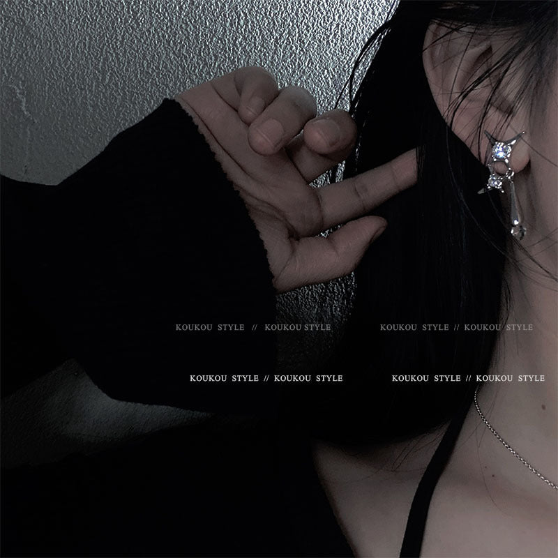 ARETES ESTRELLA BRILLANTE