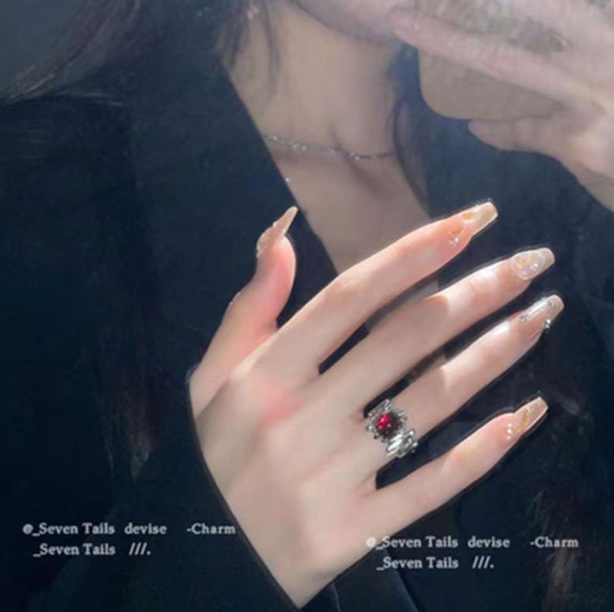 PACK 2 ANILLOS PERLA ROJA